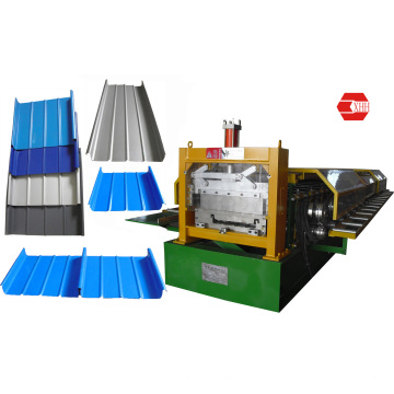 Standing Seam Roof Forming Machine for Staight & Tapered Roofing (YX65-300-400-500)